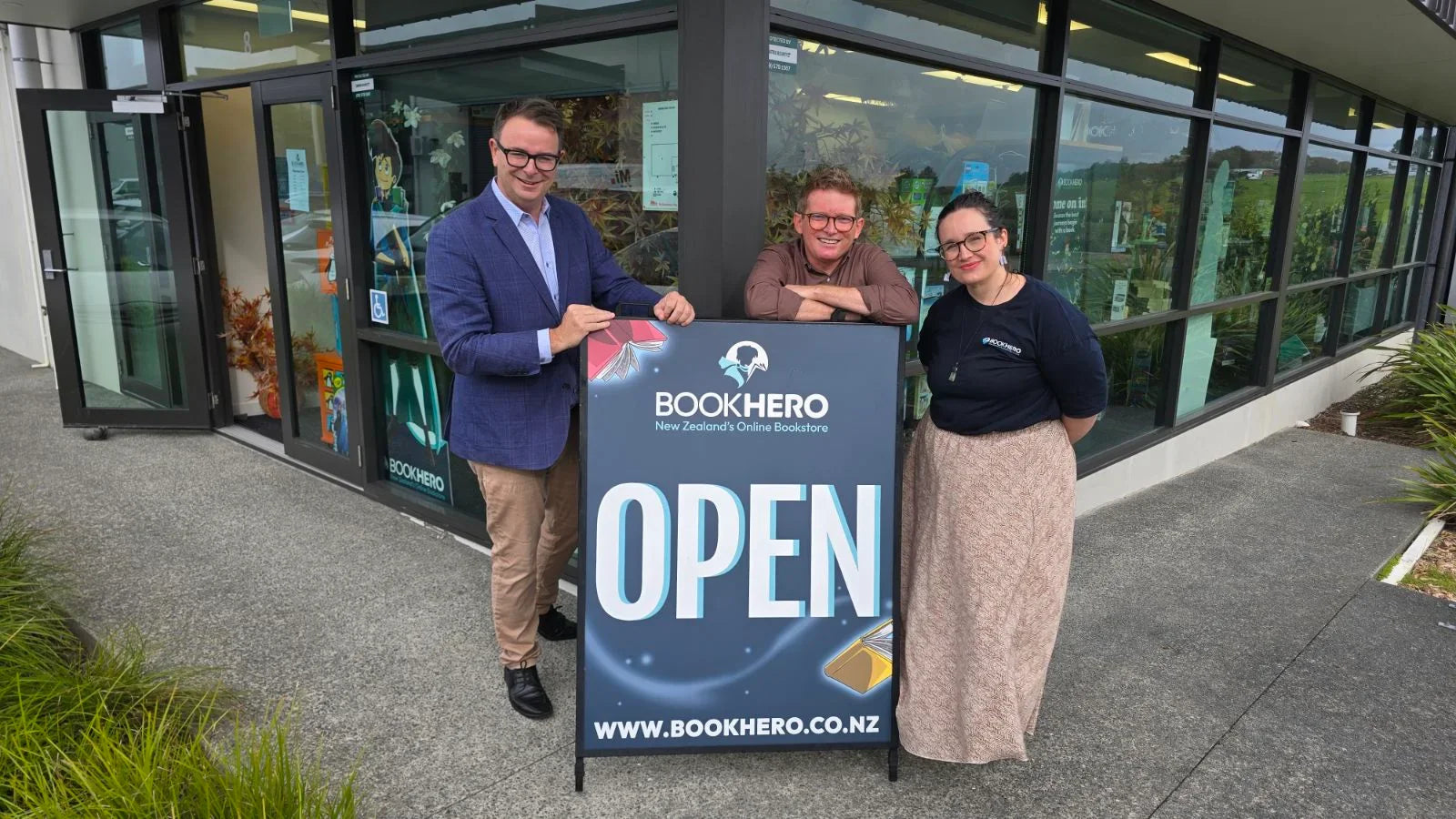 Cameron Brewer visits Book Hero HQ