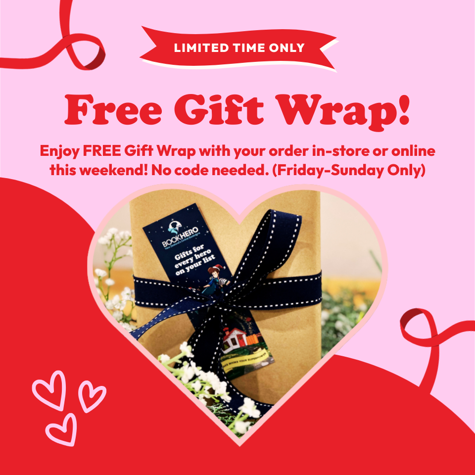 🎁 Free Gift Wrap In-Store and Online for this Valentine's Day