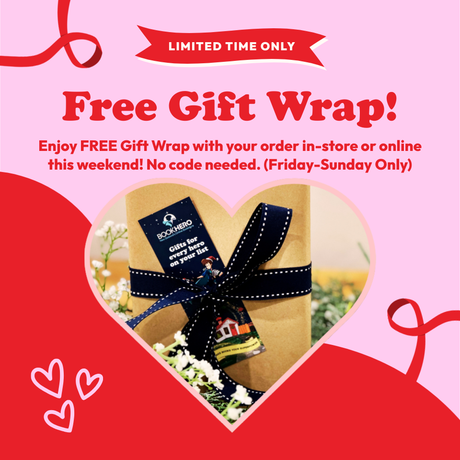 🎁 Free Gift Wrap In-Store and Online for this Valentine's Day