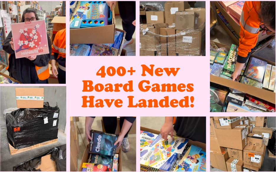 We Expanded Our Board Game Range…400+ New Games in Stock Now!