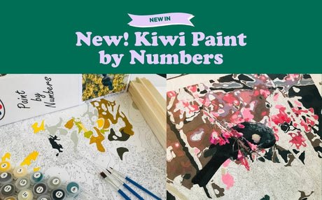 New! Kiwi Paint by Numbers