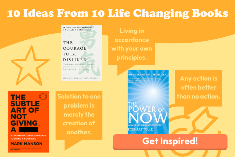 10 Ideas From 10 Life Changing Books