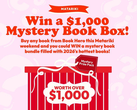 Win a $1,000 Mystery Book Box this Matariki Weekend!