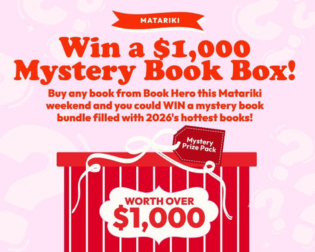 Win a $1,000 Mystery Book Box this Matariki Weekend!