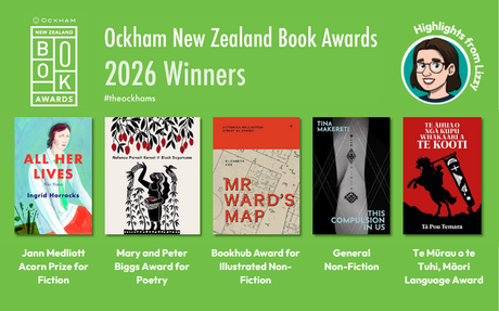 2026 Ockham New Zealand Book Awards Winner Announced