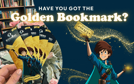Find the Golden Bookmark in Your Order!
