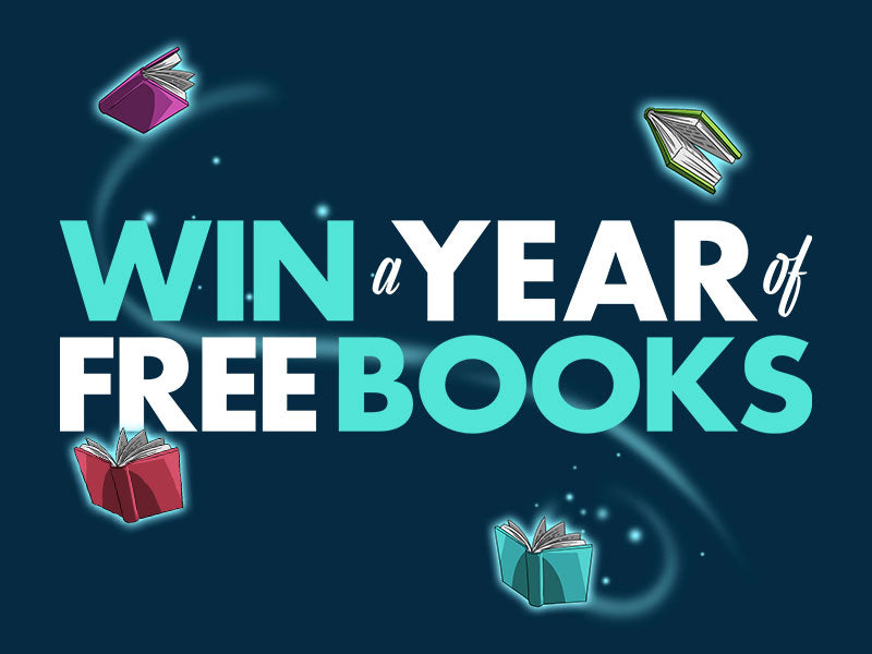 Winner Announced! Win a Year of Free Books