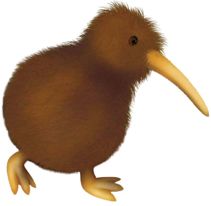 Pee Wee the Kiwi & Hipi the Sheep