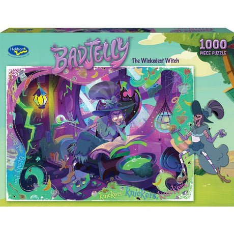 BadJelly  - 1000 Piece Jigsaw Puzzle - The Wickedest Witch