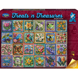 Treats N Treasures S4  - 1000 Piece Jigsaw Puzzle Springtime Crochet