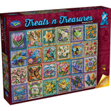 Treats N Treasures S4  - 1000 Piece Jigsaw Puzzle Springtime Crochet