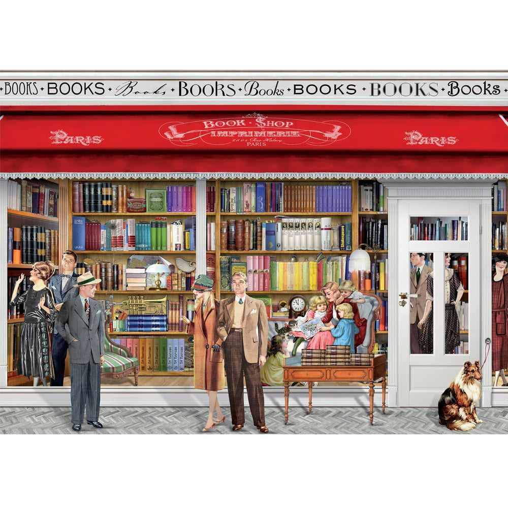 Victorian Day Out  - 1000 Piece Jigsaw Puzzle Book Shop