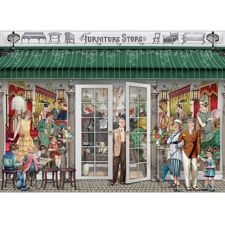 Victorian Day Out  - 1000 Piece Jigsaw Puzzle Furniture Store
