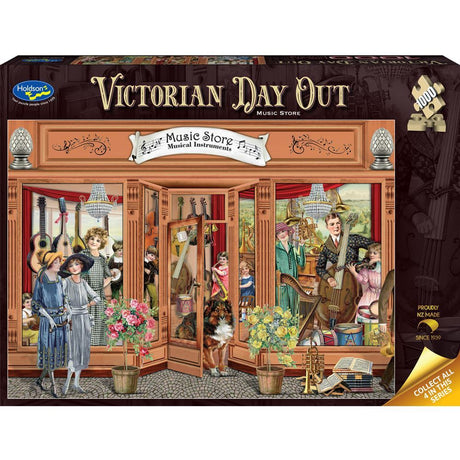 Victorian Day Out  - 1000 Piece Jigsaw Puzzle Music Store