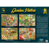 Garden Visitors  - 1000 Piece Jigsaw Puzzle Squirrels on the Patio