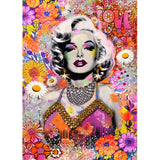 Timeless Icons  - 1000 Piece Jigsaw Puzzle - Marilyn Floral