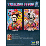 Timeless Icons  - 1000 Piece Jigsaw Puzzle - Marilyn Floral