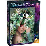 Woman in Bloom  - 1000 Piece Jigsaw Puzzle Ivy Growing in the Garden