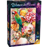 Woman in Bloom  - 1000 Piece Jigsaw Puzzle Wild Flower