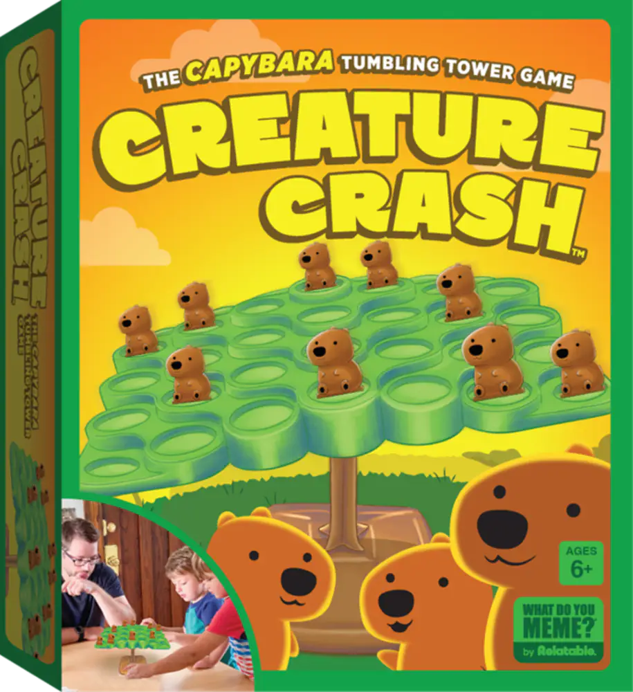 Creature Crash: The Capybara Toppling Tower Game