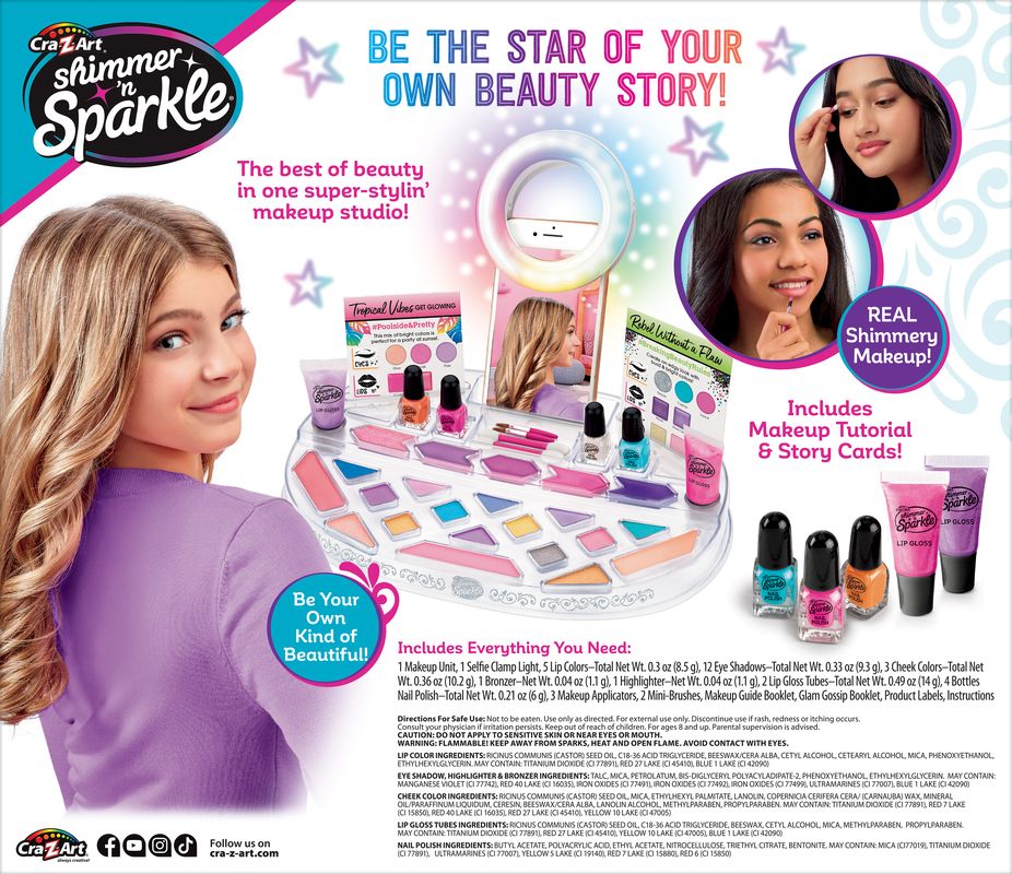 Shimmer 'n Sparkle Selfie Time Beauty Studio