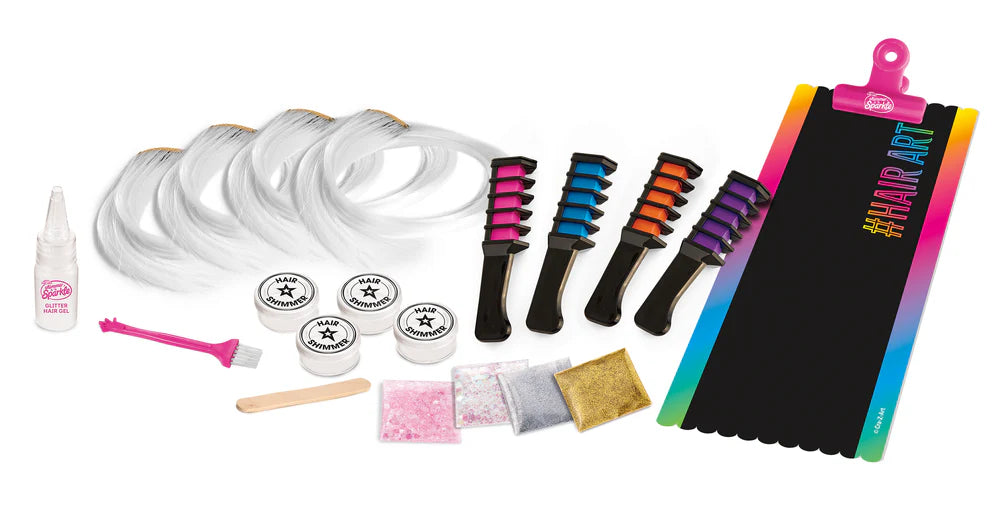 Shimmer 'n Sparkle Color Fx Hair Extensions Studio - Starter Set