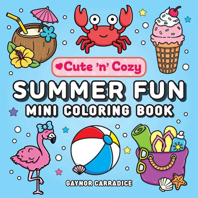 Summer Fun Mini Coloring Book