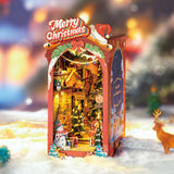 Rolife Christmas Street Book Nook DIY Miniature Puzzle - (TGC06)