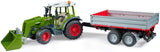 Bruder: Fendt Vario 211 with Frontloader & Tipping Trailer