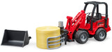 Bruder: Schaffer Compact Loader & Bale Gripper & Bale