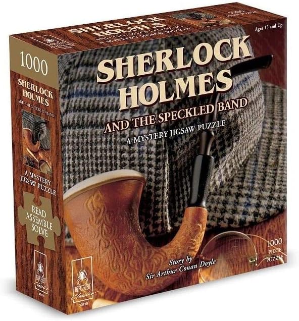 Bepuzzled Puzzle Sherlock Holmes a Mystery Jigsaw Puzzle 1,000 pieces
