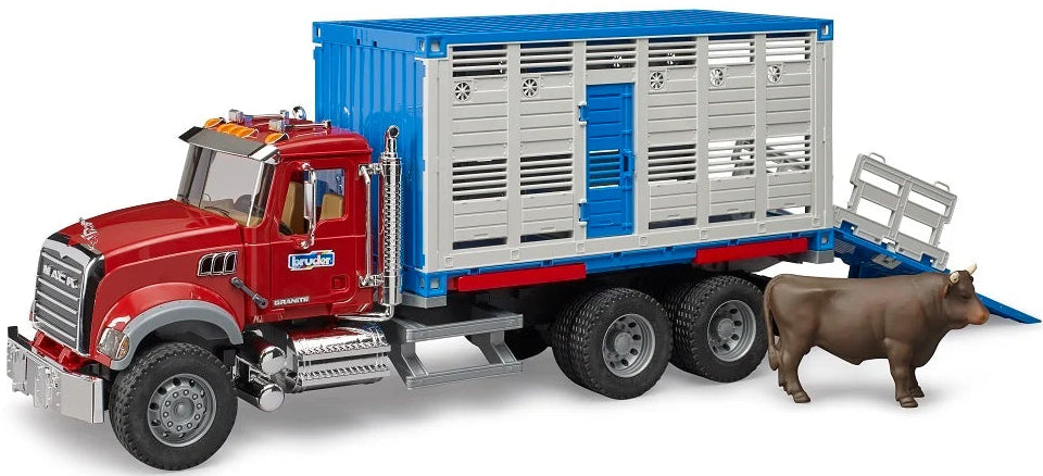 Bruder: MACK Granite Cattle Truck