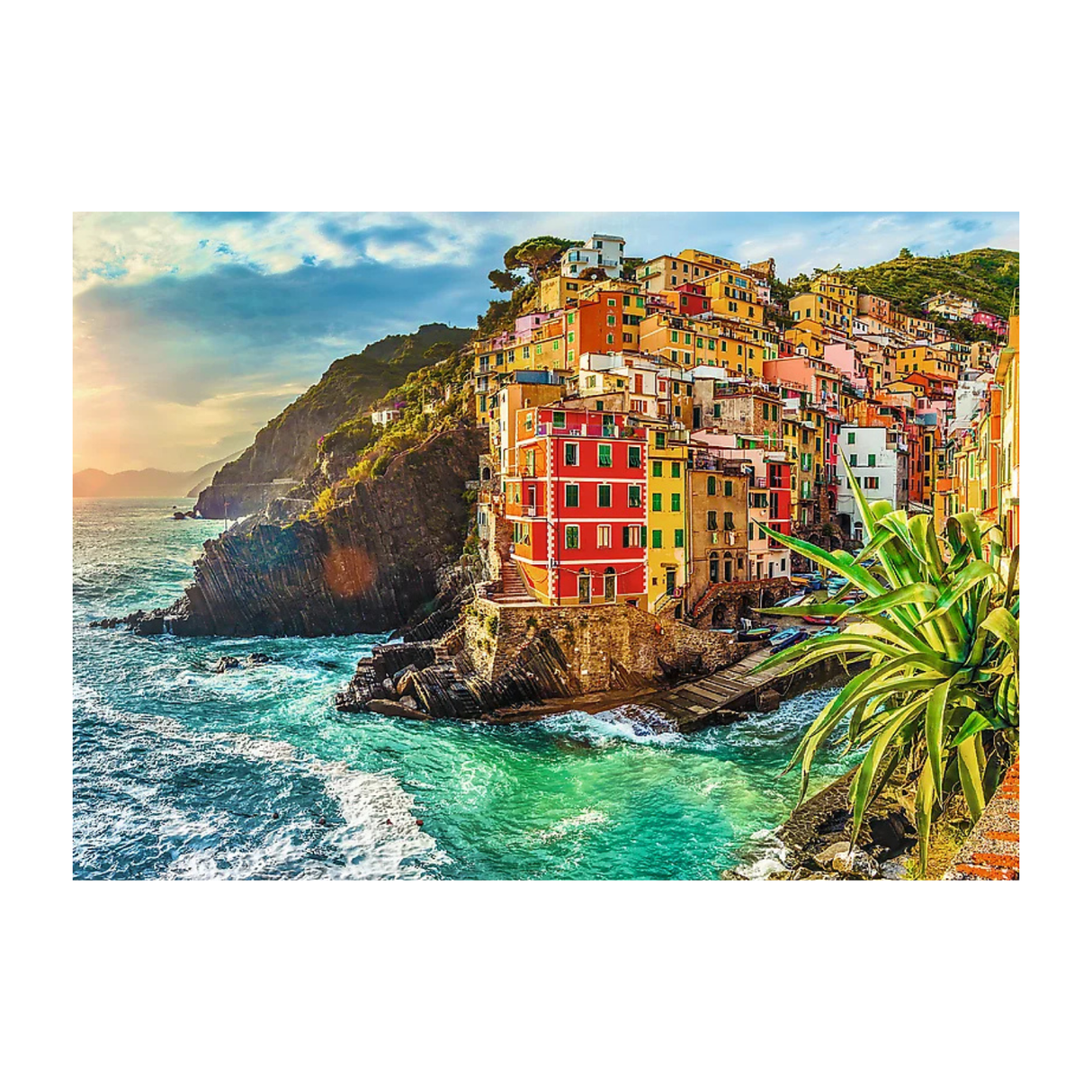 Trefl: Photo Odyssey: Town of Riomaggiore, Italy - 1000pc Jigsaw Puzzle