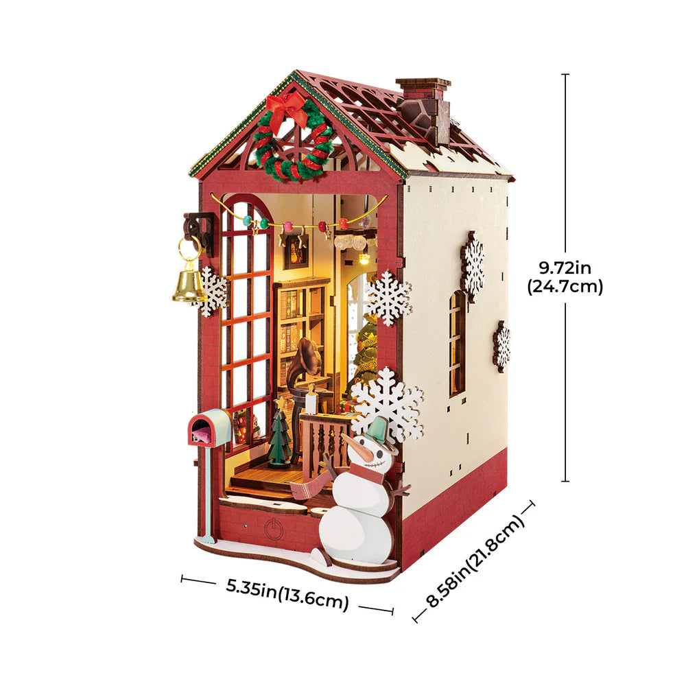 Rolife Christmas Indoor Scene Book Nook DIY Miniature Puzzle - (TGC07)