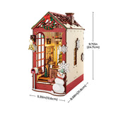 Rolife Christmas Indoor Scene Book Nook DIY Miniature Puzzle - (TGC07)