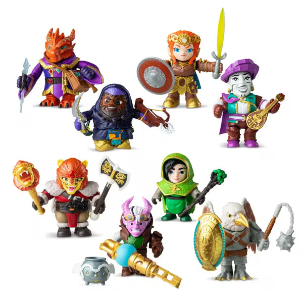 Dungeons & Dragons Questers Adventurer Character - 3.75 Inch