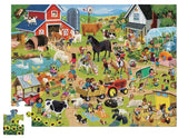 Crocodile Creek: 60pc Day at the Farm Puzzle