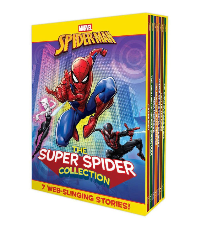 Super Spiderman Storybook Collection: 7 Book Set