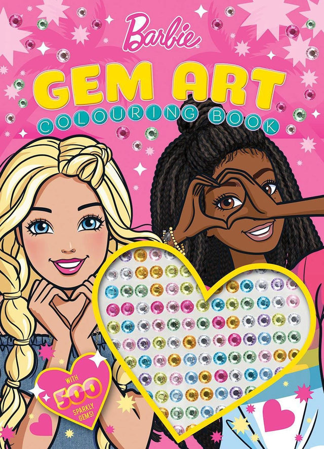 Barbie: Gem Art Colouring Book (Mattel)