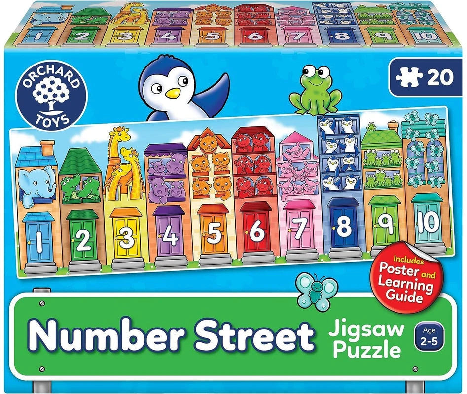 Orchard Toys: Number Street 20 Pieces Puzzle