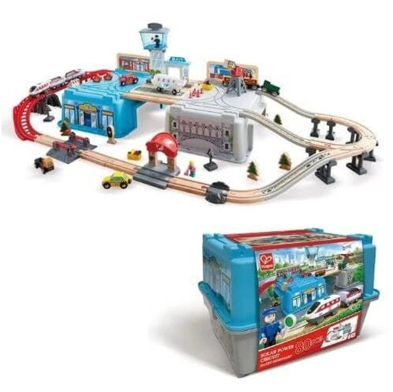 Hape: Mega Metropolis Train Bucket Set