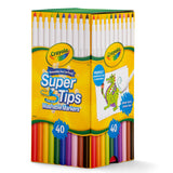 Crayola SuperTips Desk Pack 40 Pieces