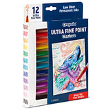 Crayola Ultra Fine Point Markers 12 Pack