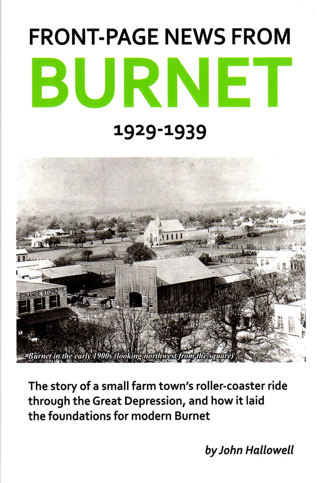 Front-Page News from Burnet