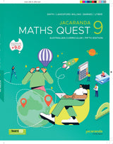 Jacaranda Maths Quest 9 Australian Curriculum, 5e learnON & Print