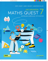Jacaranda Maths Quest 7 Australian Curriculum, 5e learnON & Print