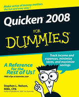 Quicken 2008 For Dummies