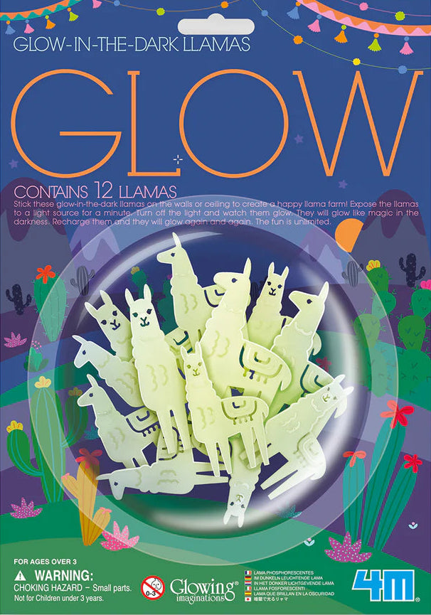 4M: Glow in the Dark Llamas (12 Pack)