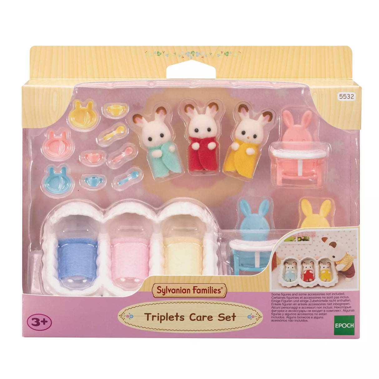 Sylvanian Families: Triplets Care Set