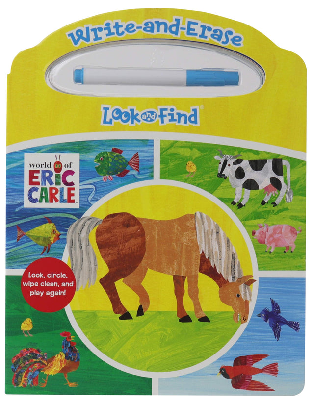 Eric Carle Write & Erase Look And Find
